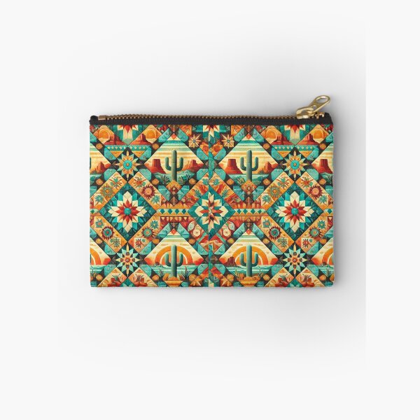 Item preview, Southwest Sunset Quilt: Seamless Desert-Inspired Design designed and sold by Meta2Physical.