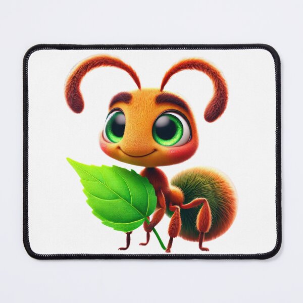 Item preview, Cute Leafcutter Ant Holding Leaf designed and sold by Sillytoe.