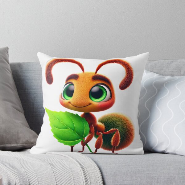 Item preview, Cute Leafcutter Ant Holding Leaf designed and sold by Sillytoe.
