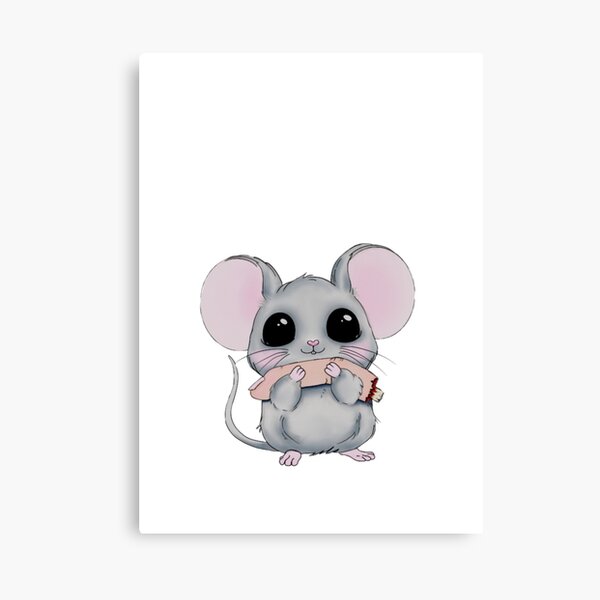 Item preview, Cute Creature Mouse holding your finger designed and sold by FoolioArtStudio.