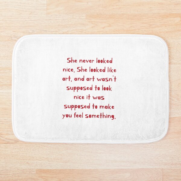 Item preview, She Looked Like Art - Aesthetic Quote Typography designed and sold by MDMdesigner.