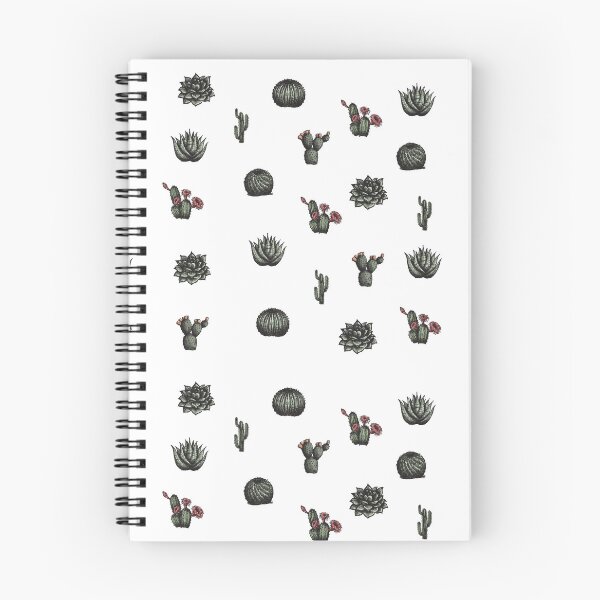 Item preview, cactus succulents flowers pattern designed and sold by BatJamDesigns.