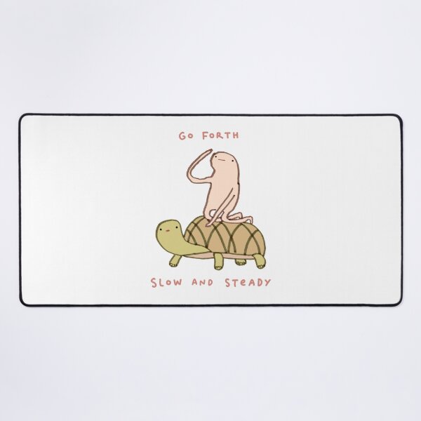 Item preview, Honest Blob - Go Forth Slow and Steady designed and sold by SophieCorrigan.