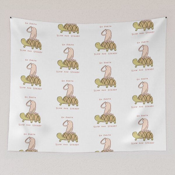Item preview, Honest Blob - Go Forth Slow and Steady designed and sold by SophieCorrigan.