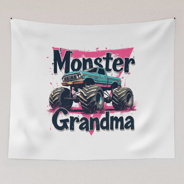 Item preview, Monster Grandma Monster Truck  designed and sold by ArtFromBeyond.