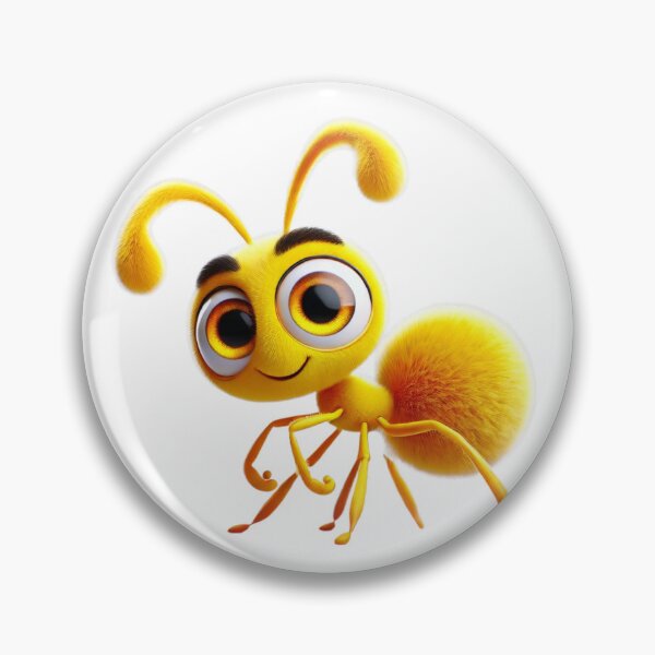 Item preview, Adorable Yellow Crazy Ant Smiling designed and sold by Sillytoe.
