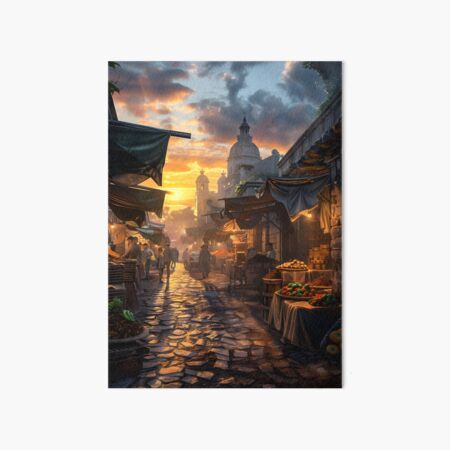 Item preview, Fantasy Market Street designed and sold by EvelynsSunShop.