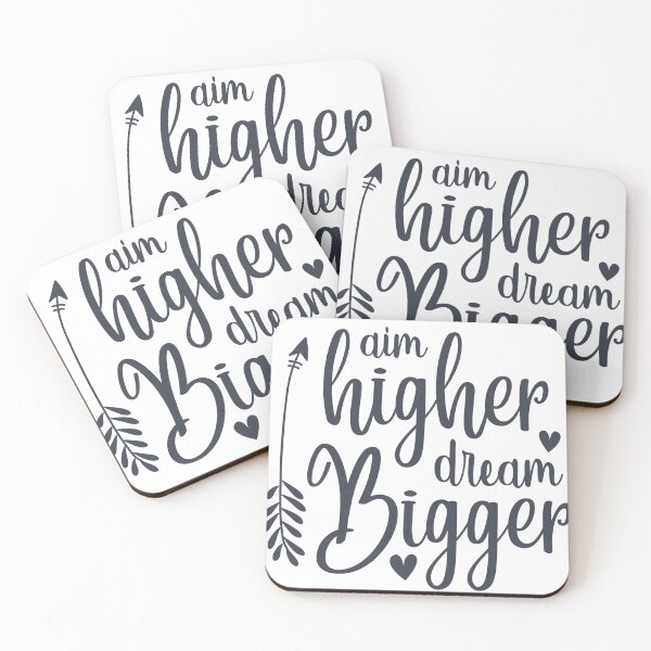 Item preview, Aim Higher Dream Bigger designed and sold by MKDSN.