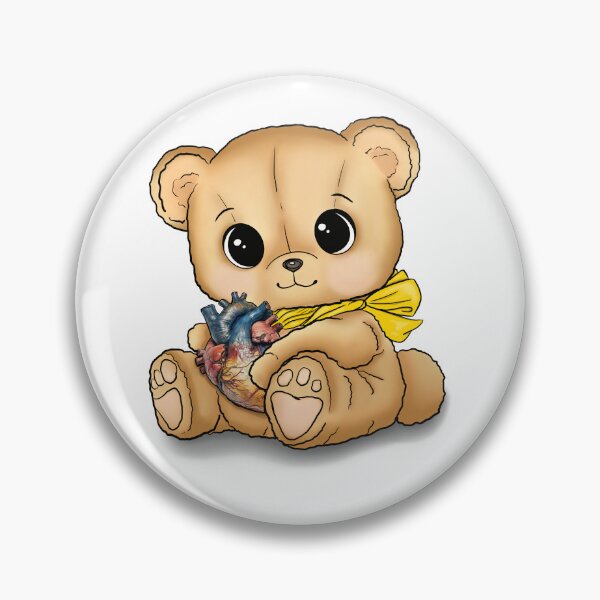 Item preview, Teddy Bear has your heart  designed and sold by FoolioArtStudio.