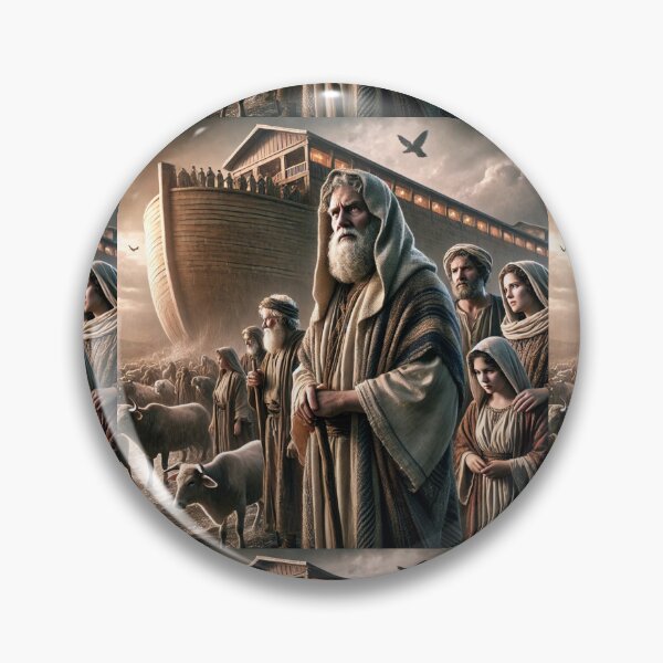 Item preview, "Come Thou and All Thy House into the Ark" – The Divine Command to Noah Verse: Genesis 7:1 (KJV) designed and sold by Meta2Physical.