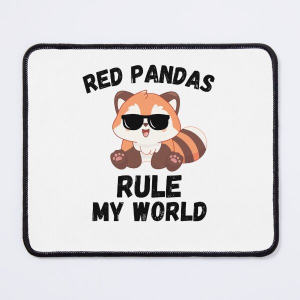 Item preview, Red Pandas rule my world funny Red Panda fans joke designed and sold by snowry.