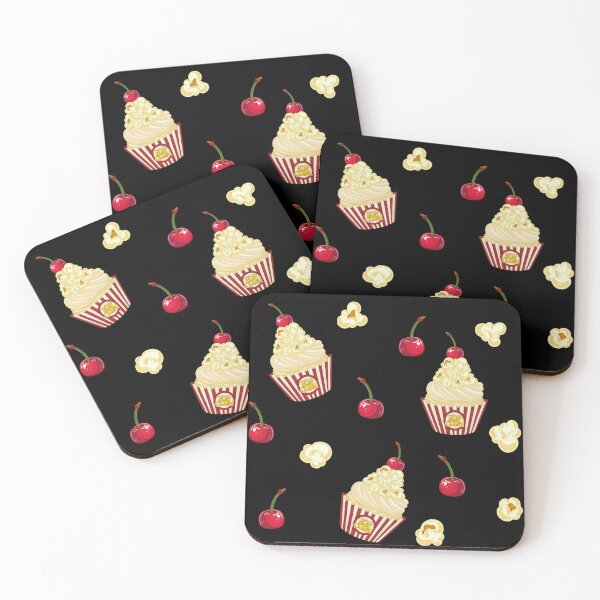 Item preview, Popcorn Cupcake in the Dark designed and sold by ChaosAndLace.