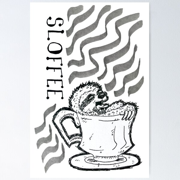 Item preview, Punimal Café: Sloffee designed and sold by iamwafflesaurus.