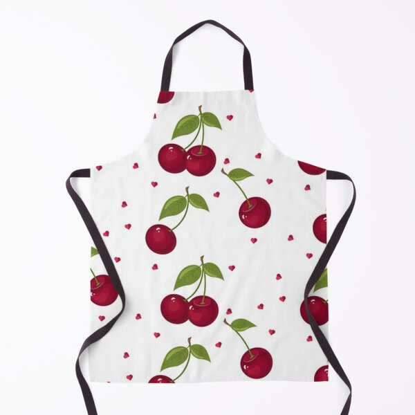 Item preview, Cute Cherry Pattern – Aesthetic Fruit Design designed and sold by Radiant abstract studio.
