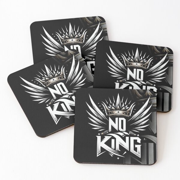 Item preview, No King – Rebel Against Tyranny   designed and sold by BrightNook.