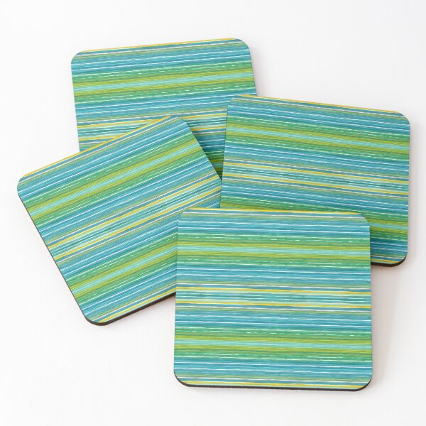 Item preview, sea stripes mirror duplicate 25 designed and sold by Hayley Holliday.