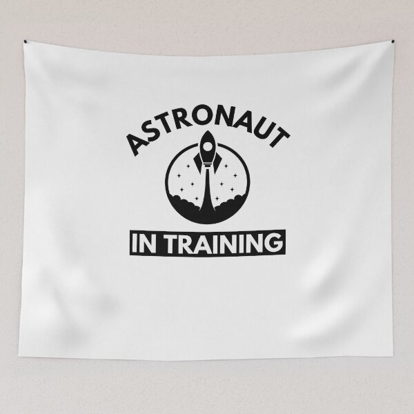 Item preview, Astronaut in Training Space fan Future Astronaut rocket ship designed and sold by snowry.