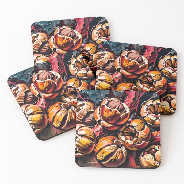 Item preview, Dark Fruits, Abstract Art, Oil Painting, Weird designed and sold by Burn-Ego.