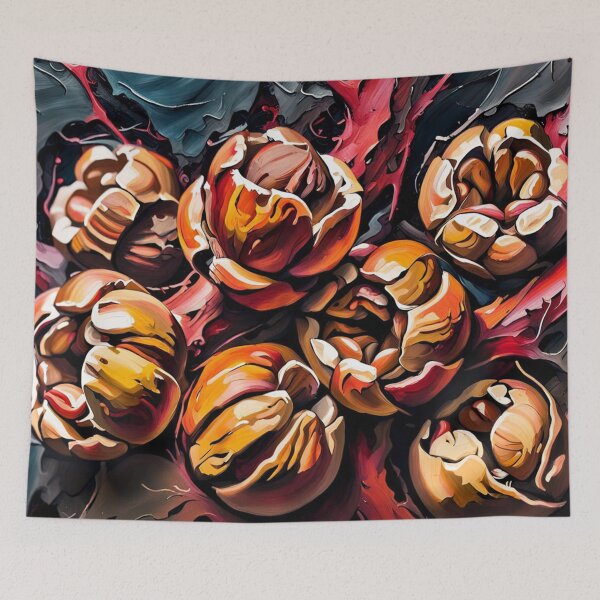 Item preview, Dark Fruits, Abstract Art, Oil Painting, Weird designed and sold by Burn-Ego.
