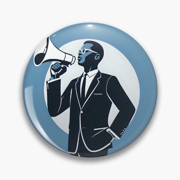 Item preview, Copy of Copy of Minimalist 1960s Civil Rights Activist – A Symbol of Strength designed and sold by AI-Syn-Pro.