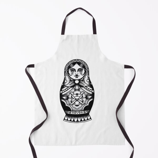 Item preview, Russian Doll Tattoo designed and sold by Waters of Eden.