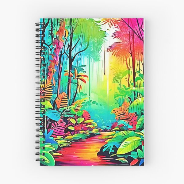 Item preview, Rainbow Jungle: Vivid Dream designed and sold by Health And Fitness Posts e-Store.