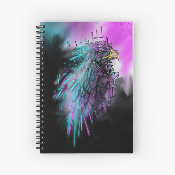 Eagle On Spiral Notebook