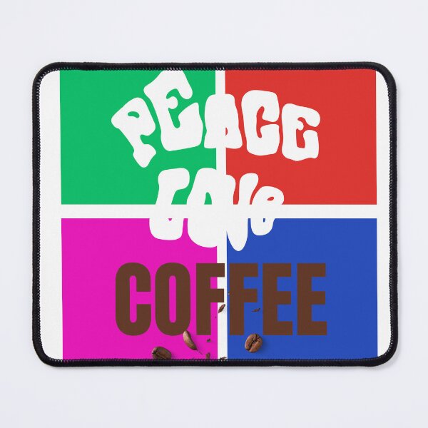 Item preview, Peace, Love, Coffee designed and sold by Oreo2020 Creations.