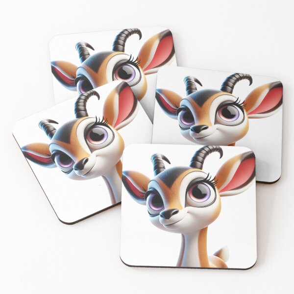 Item preview, Adorable Gazelle Antelope designed and sold by Sillytoe.
