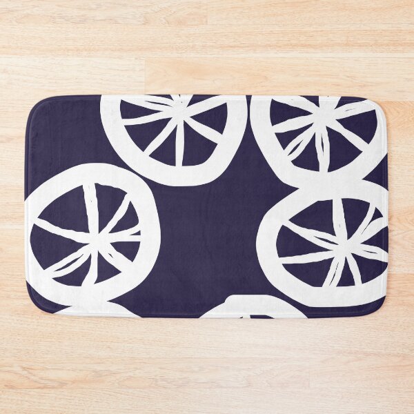 Item preview, Modern Abstract Minimalist Geometric Pattern in American Blue and White designed and sold by Deutschic.