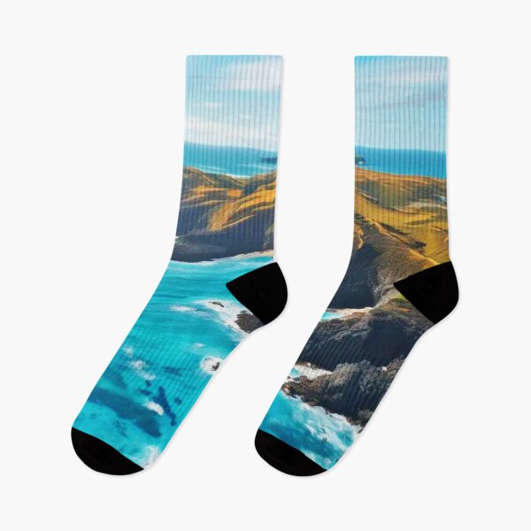 Item preview, Ocean Cliffs: Wild Shore designed and sold by Health And Fitness Posts e-Store.