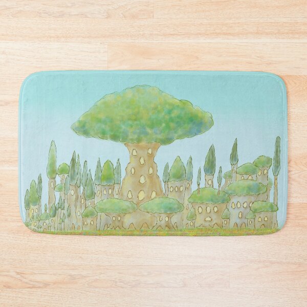 Item preview, Big green tree village - sustainable development designed and sold by greenPQBstudio.