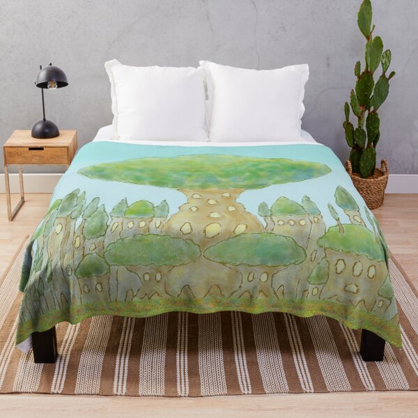 Item preview, Big green tree village - sustainable development designed and sold by greenPQBstudio.