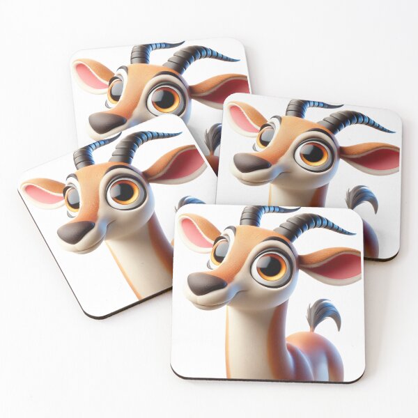 Item preview, Adorable Hartebeest Antelope designed and sold by Sillytoe.