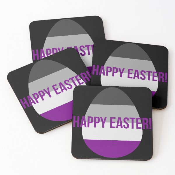 Item preview, lgbt easter asexual pride flag egg designed and sold by Gossip Rag.