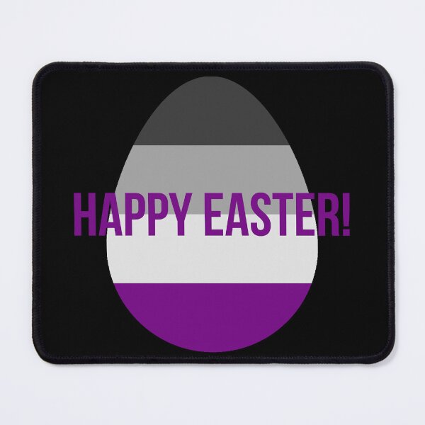 Item preview, lgbt easter asexual pride flag egg designed and sold by Gossip Rag.