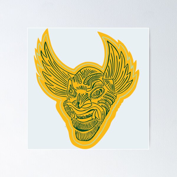 Item preview, Saqra: The Festive Devil of Paucartambo - Yellow designed and sold by Luis Naters.