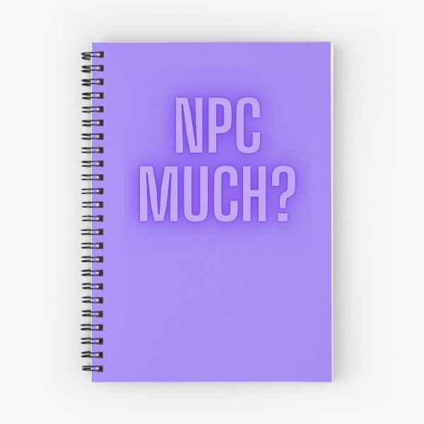 Item preview, NPC Vibes - NPC much? designed and sold by nature. electrified..