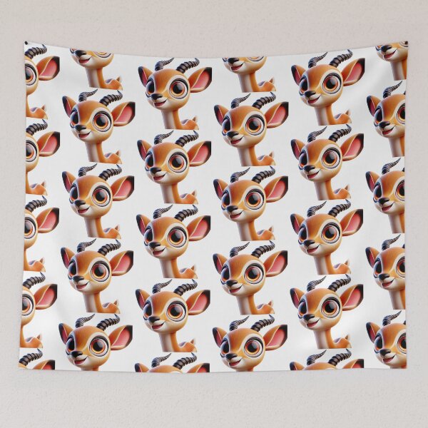 Item preview, Adorable Impala Antelope designed and sold by Sillytoe.