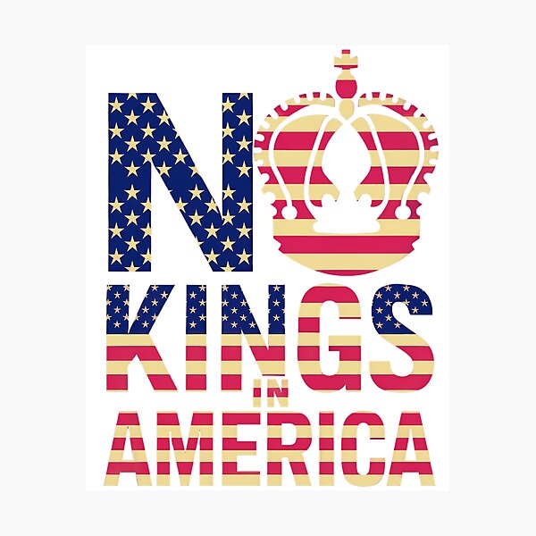 Item preview, No Kings In America: Land Of The Free designed and sold by elynne9.