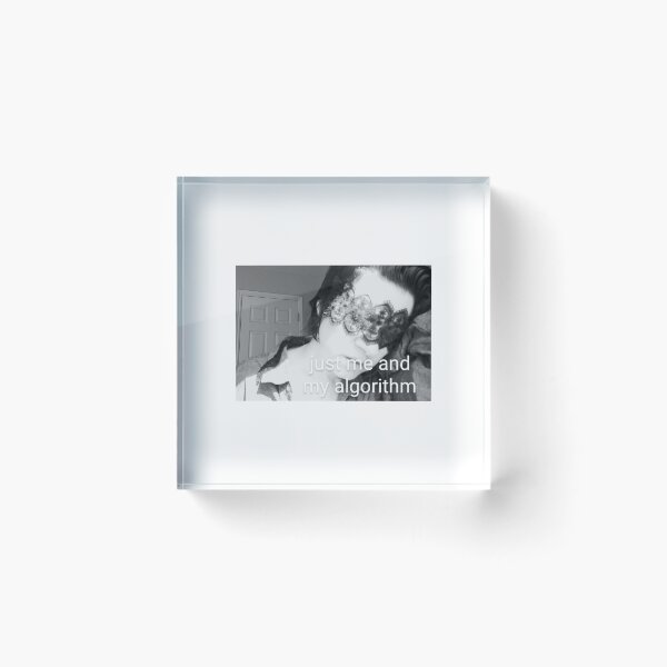 Item preview, just me and my algorithm designed and sold by Angiewakamatsu.