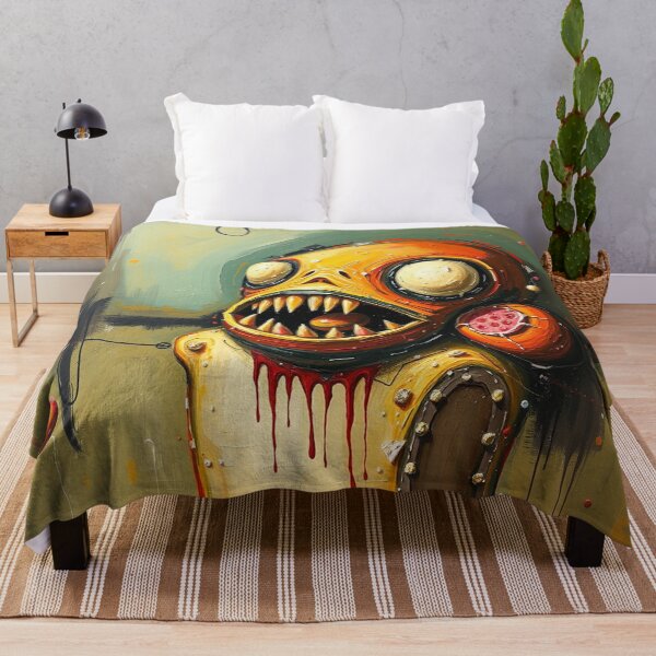Item preview, Scary Chair, Abstract Art, Oil Painting, Dark designed and sold by Burn-Ego.