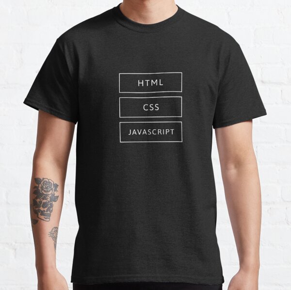 HTML, CSS & JavaScript Developer Classic T-Shirt