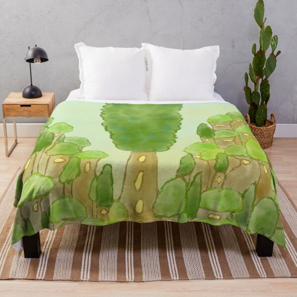 Item preview, Tree valley village - protect forest designed and sold by greenPQBstudio.