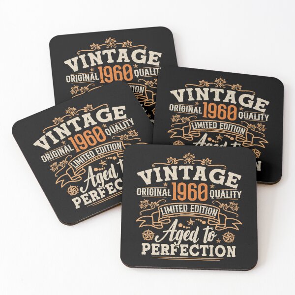 Item preview, 65th Birthday Vintage 1960 Awesome 65 Years designed and sold by eclecTEEq.