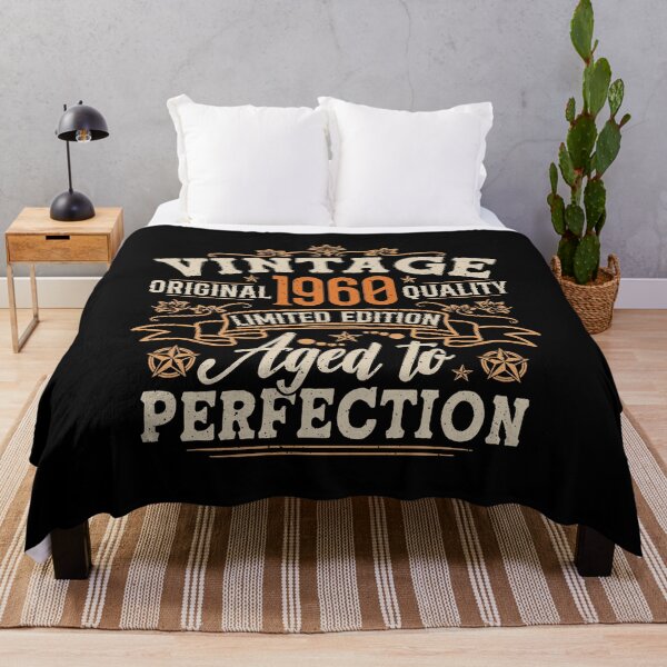 Item preview, 65th Birthday Vintage 1960 Awesome 65 Years designed and sold by eclecTEEq.