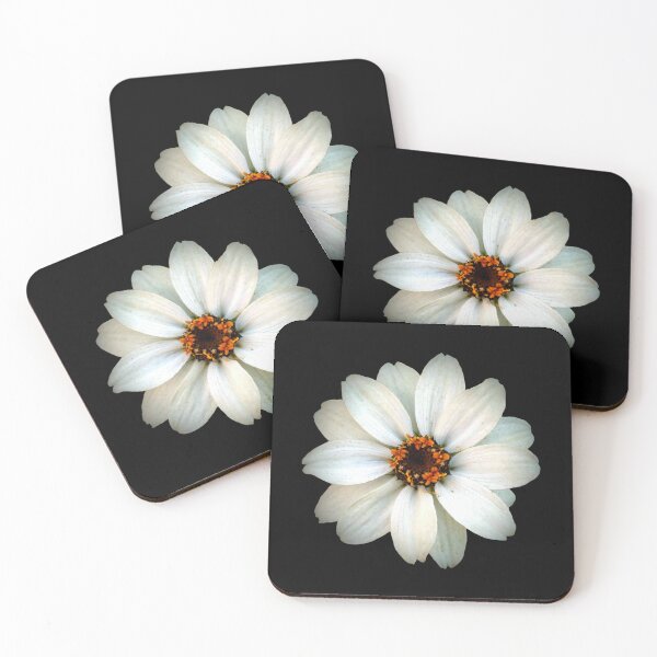 Item preview, Minimalist White Flower Vintage Vibe designed and sold by RoseHeleneVera.