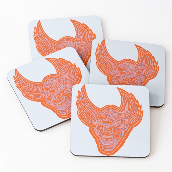 Item preview, Saqra: The Festive Devil of Paucartambo - Orange designed and sold by Luis Naters.