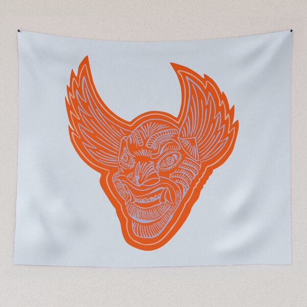 Item preview, Saqra: The Festive Devil of Paucartambo - Orange designed and sold by Luis Naters.