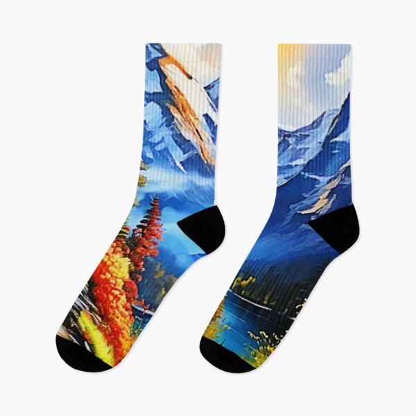 Item preview, Mountain Lake: Scenic View designed and sold by Health And Fitness Posts e-Store.